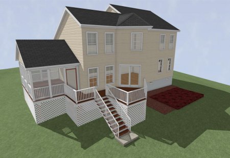 Corrected Bump-out Roof using Manual Roof Planes