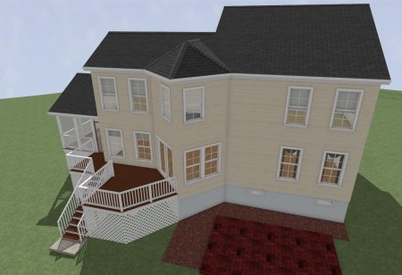 Corrected Bump-out Roof using Manual Roof Planes